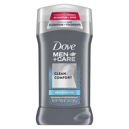 DOVE Dove Men+Care Clean Comfort Deodorant Bar 3 oz. Bar, PK12 07216